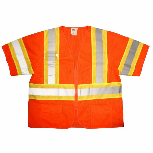 Cordova Safety Vest, COR-BRITE, Type R, Class 3, Orange, L V3200L